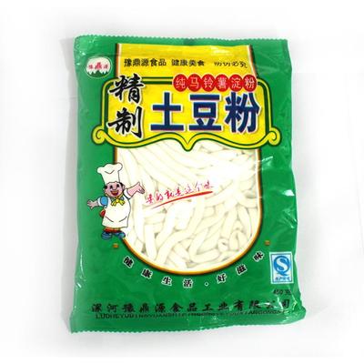 河南土豆粉批发 260g40袋/箱 营养丰富 土豆粉批发 土豆粉厂家 可凉拌 热炒 涮锅 居家餐桌之美食图片_高清图_细节图